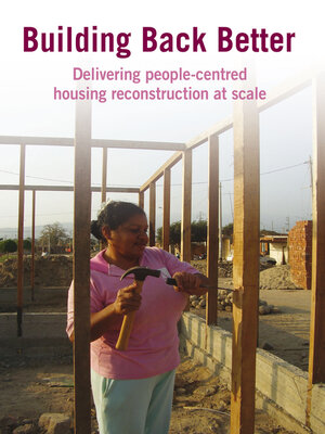 cover image of Building Back Better